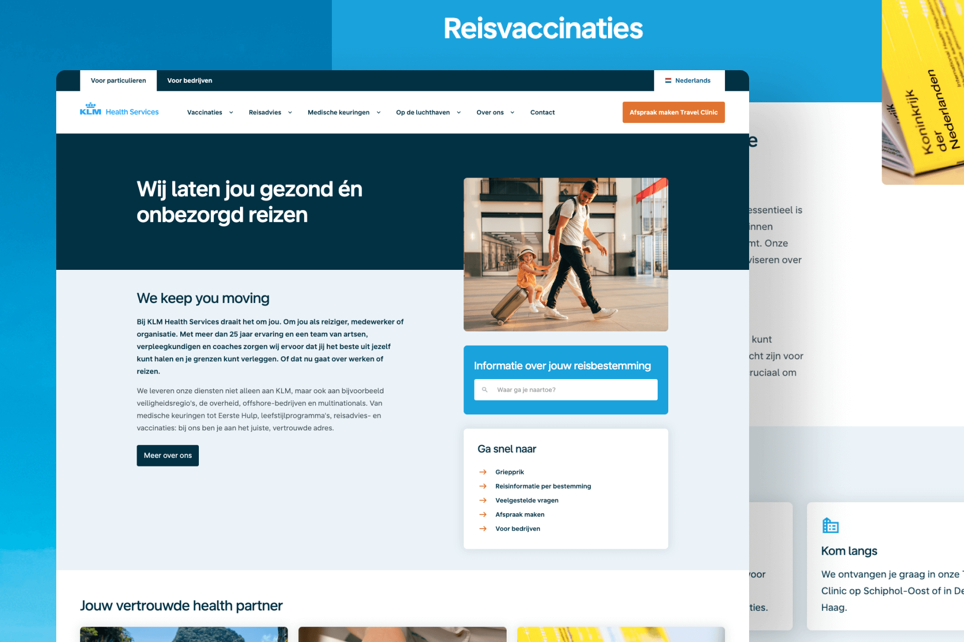 KLM Health Services | Case | Gravity